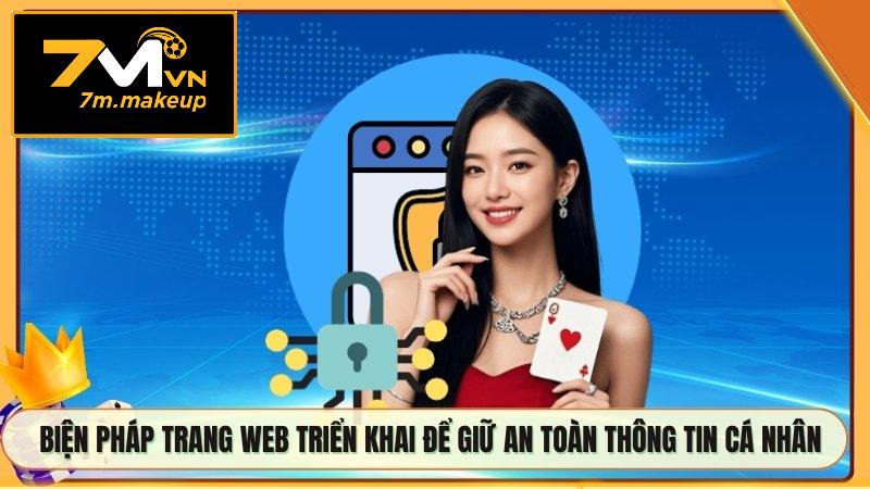 Biện pháp trang web triển khai để giữ an toàn thông tin cá nhân